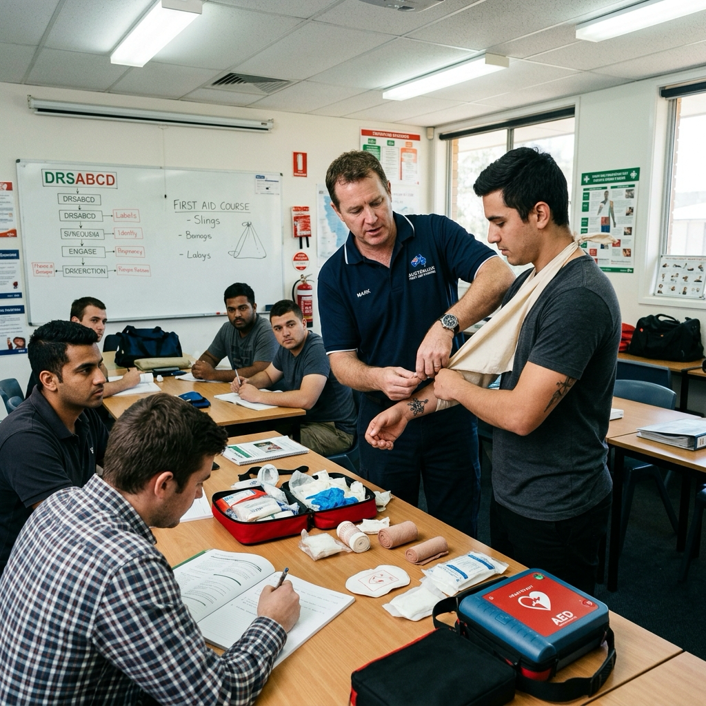 HLTAID011 Provide First Aid training with ORBIT